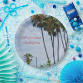 カリフォルニア出身のメリークリスマス ペーパープレート (パーティー)