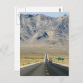 カリフォルニア及びネバダの州境 ポストカード (正面/裏面)