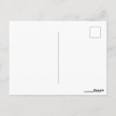 カリフォルニア図解入りの、写真付きのの地図 ポストカード (裏面)