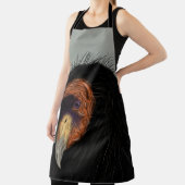 カリフォルニア図解入りの、写真付きのコンドル エプロン (インサイチュ)