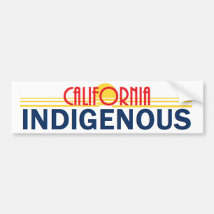 カリフォルニア固有のバンパーステッカー バンパーステッカー