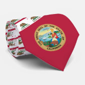 カリフォルニア国旗とシール、カリフォルニア国旗 ネクタイ (ロール)