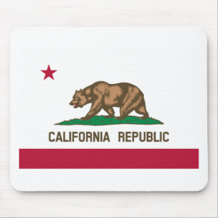 カリフォルニア国旗 マウスパッド