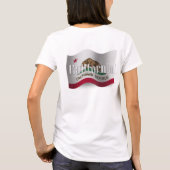 カリフォルニア国旗 Tシャツ (裏面)