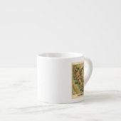 カリフォルニア地図 エスプレッソカップ (正面右)