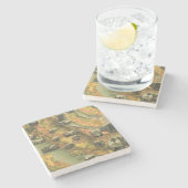 カリフォルニア地図 ストーンコースター (横)