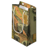 カリフォルニア地図 スモールペーパーバッグ (正面アングル)