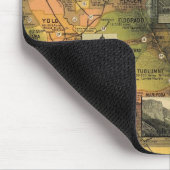 カリフォルニア地図 マウスパッド (コーナー)