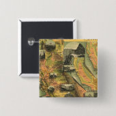 カリフォルニア地図 缶バッジ (正面&裏面)