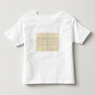 カリフォルニア地震記録15 トドラーTシャツ