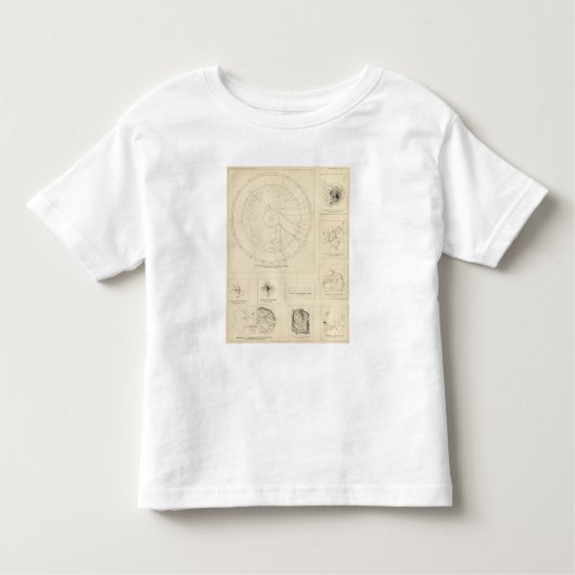 カリフォルニア地震記録3 トドラーTシャツ (正面)