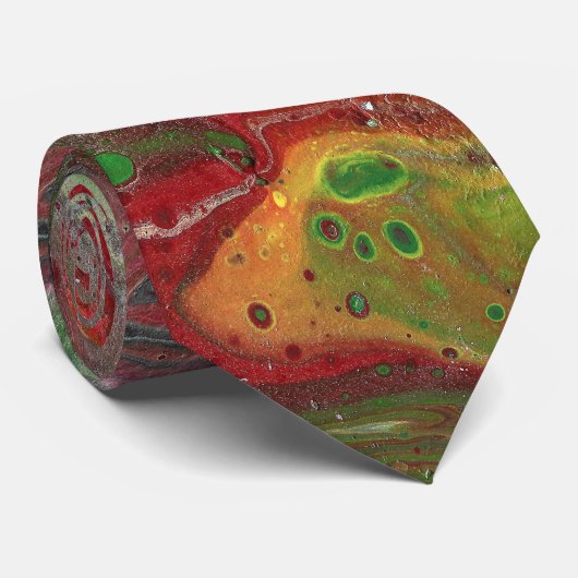 カリフォルニア夢クール見1はっきりした抽象芸術 ネクタイ (ロール)