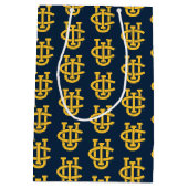 カリフォルニア大学アーバイン校のロゴ ミディアムペーパーバッグ (裏面)