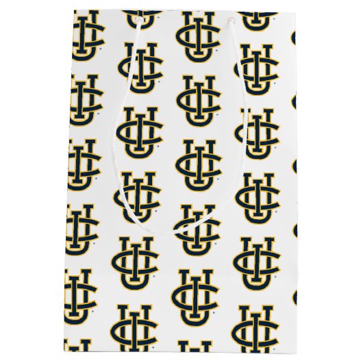 カリフォルニア大学アーバイン校のロゴ ミディアムペーパーバッグ (裏面)