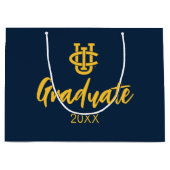 カリフォルニア大学アーバイン校のロゴ ラージペーパーバッグ (正面)