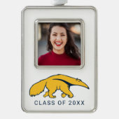 カリフォルニア大学アーバイン・アンテーター シルバープレートフレームオーナメント (正面)