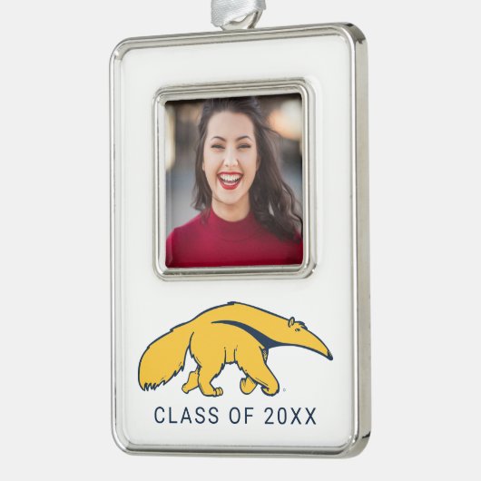 カリフォルニア大学アーバイン・アンテーター シルバープレートフレームオーナメント (左)