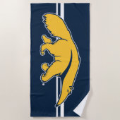 カリフォルニア大学アーバイン・アンテーター ビーチタオル (正面)