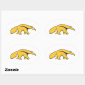 カリフォルニア大学アーバイン・アンテーター 楕円形シール (シート)