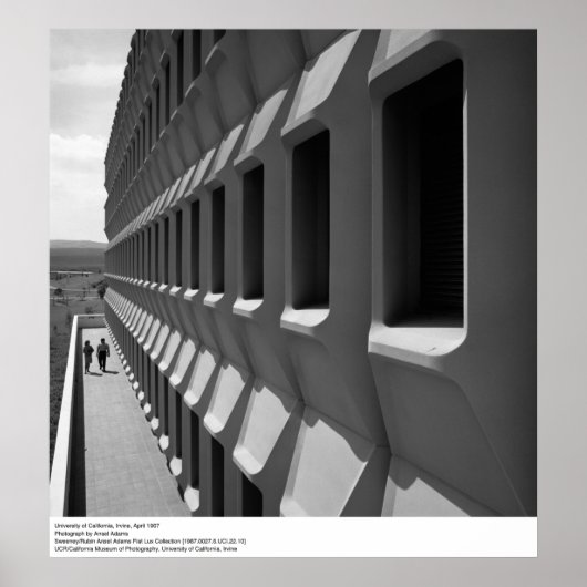カリフォルニア大学アーバイン、1967年4月 ポスター (正面)