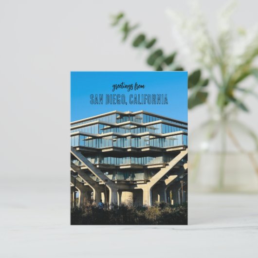 カリフォルニア大学サンディエゴ校はがき ポストカード (スタンド正面)