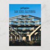 カリフォルニア大学サンディエゴ校はがき ポストカード (正面)