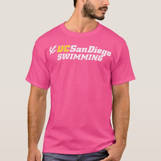カリフォルニア大学サンディエゴ校 水泳 Tシャツ (正面)