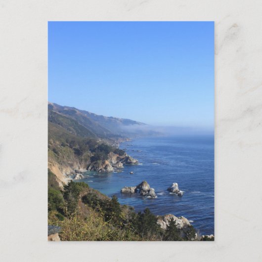 カリフォルニア太平洋沿岸道路 ポストカード (正面)