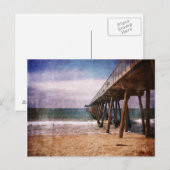 カリフォルニア太平洋海埠頭 ポストカード (正面/裏面)