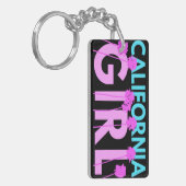 カリフォルニア女の子 キーホルダー (正面左)