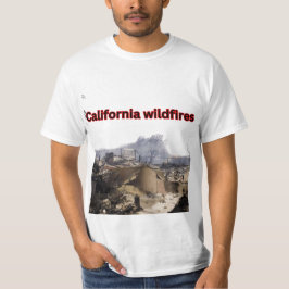 カリフォルニア山火事 Tシャツ