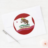 カリフォルニア州がパーティー負担の方法を知る ラウンドシール (封筒)