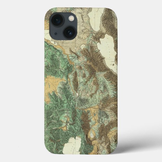 カリフォルニア州とネバダ2 Case-Mate iPhoneケース (裏面)