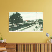 カリフォルニア州のシティパークアラメダの景色 キャンバスプリント (インサイチュ (リビング))