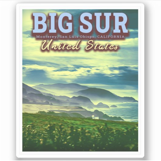 カリフォルニア州のビッグ・シュール中央海岸統一された州 シール (正面)