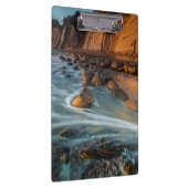 カリフォルニア州のビーチに沿って波 クリップボード (右)