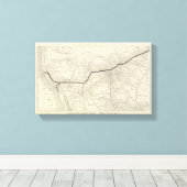 カリフォルニア州のルート キャンバスプリント (インサイチュ (ウッドフロア))