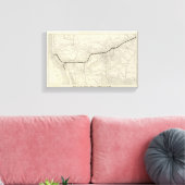 カリフォルニア州のルート キャンバスプリント (インサイチュ (リビング))