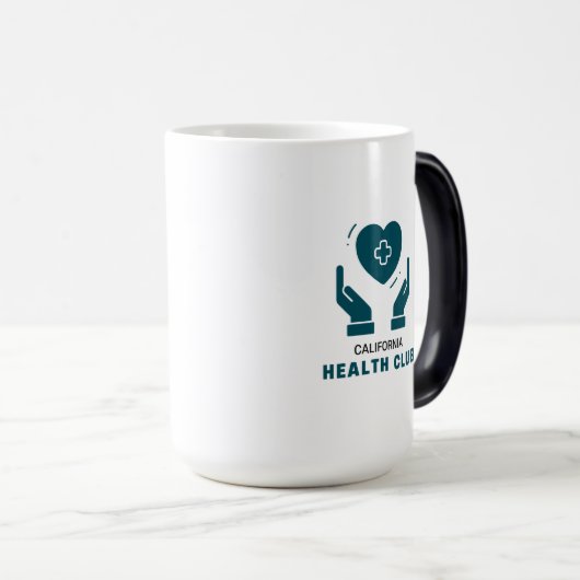 カリフォルニア州の健康資産 モーフィングマグカップ (正面右)