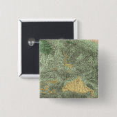 カリフォルニア州の土地分類図 缶バッジ (正面&裏面)