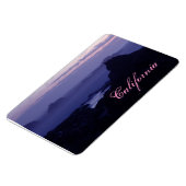 カリフォルニア州の太平洋沿岸道路沿い マグネット (左側)