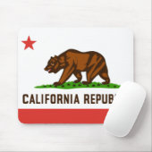カリフォルニア州の旗のマウスパッド マウスパッド (マウス)