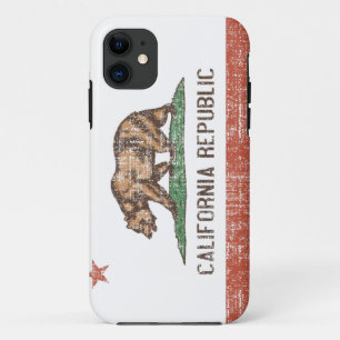 カリフォルニア州の旗のレトロのiPhone 5の場合 iPhone 11 ケース