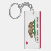 カリフォルニア州の旗 キーホルダー (正面左)