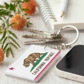 カリフォルニア州の旗 キーホルダー (正面右)