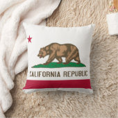 カリフォルニア州の旗 クッション (ブランケット)