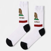 カリフォルニア州の旗 ソックス (左)