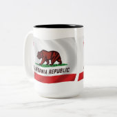 カリフォルニア州の旗 マグ (正面左)