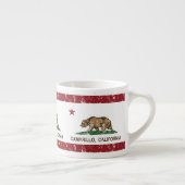 カリフォルニア州の旗Camarillo エスプレッソカップ (右)