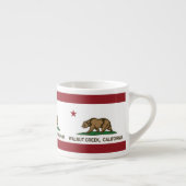 カリフォルニア州の旗Walnut Creek エスプレッソカップ (右)